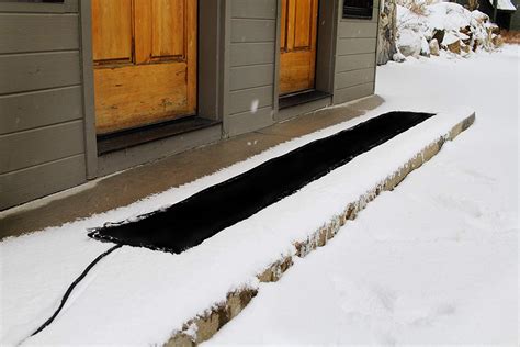 easy heat snow melt mats
