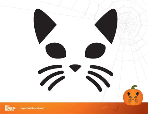 Easy Jack O Lantern Patterns Printable Cat