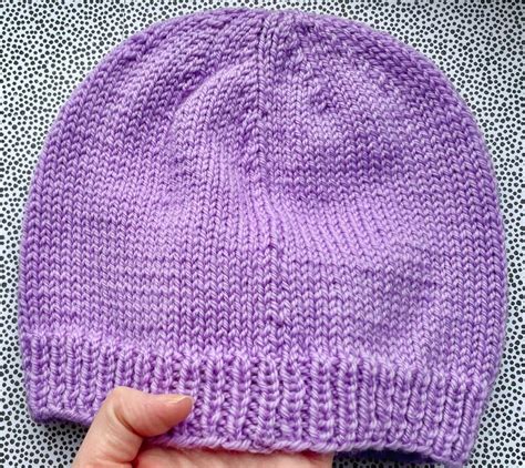 Easy Knit Hat Pattern On Straight Needles