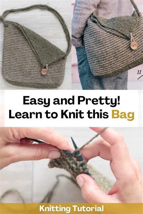 Easy Knitting Bag For Beginners