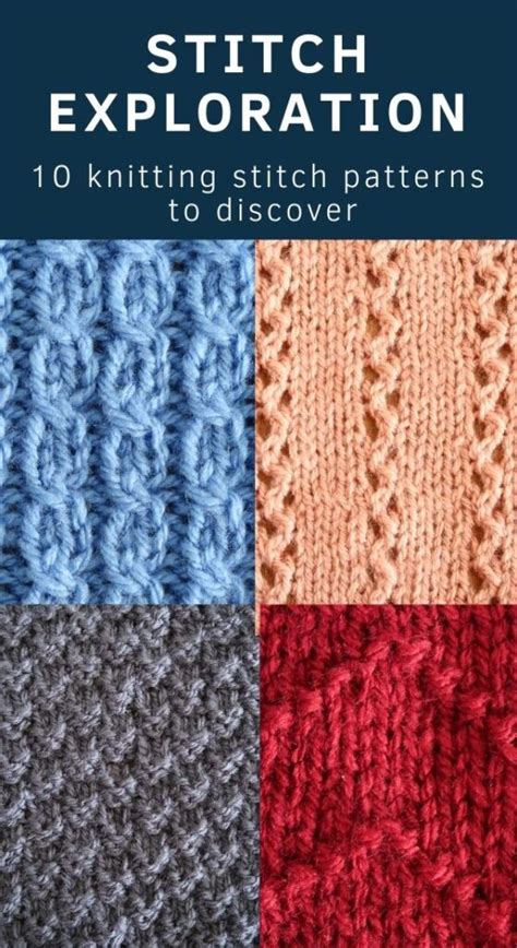 Easy Knitting Stitches Free
