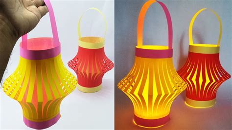 Easy Lantern Making With Paper