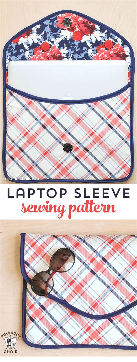Easy Laptop Sleeve Sewing Pattern