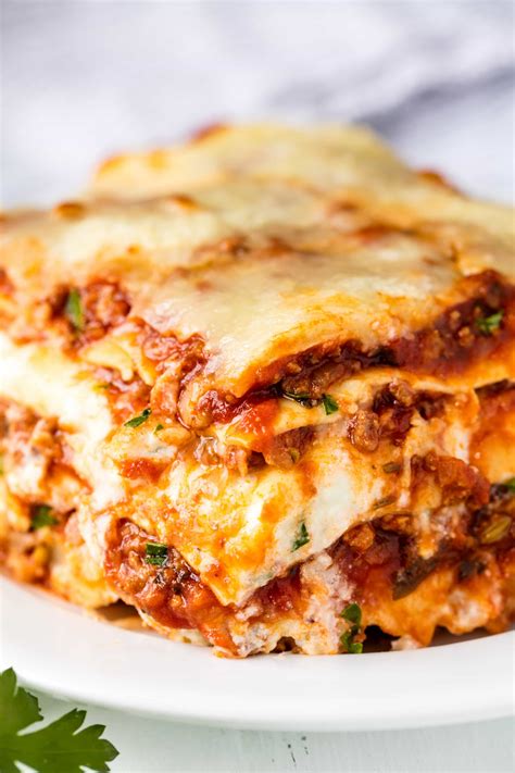 easy lasagna recipe ricotta italian sausage
