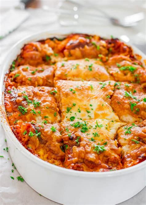 easy lasagna recipe with ground beef