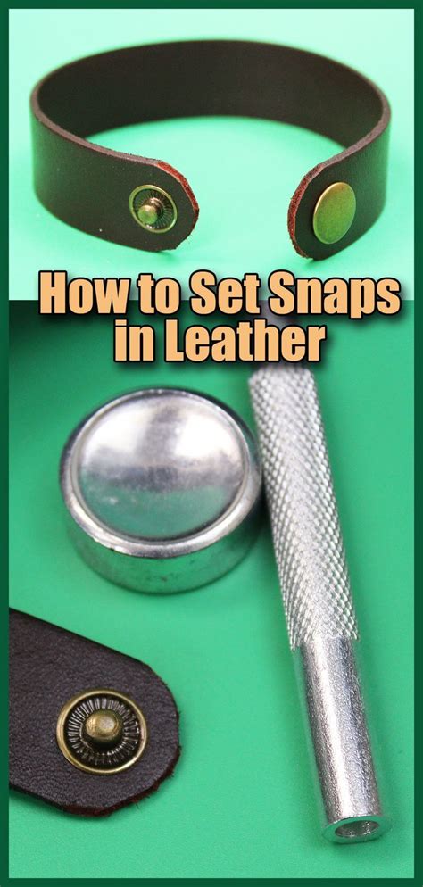 Easy Leather Snaps