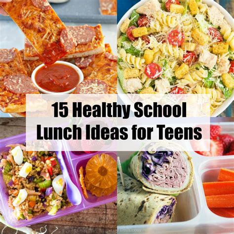 easy lunch recipes for teens