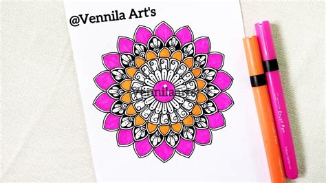 Easy Mandala Art Designs