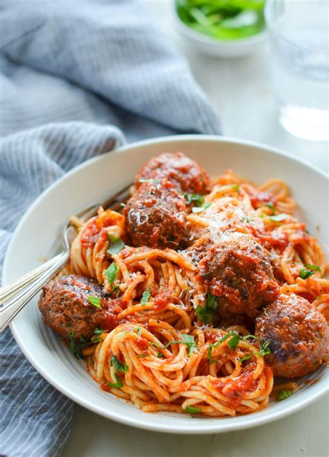 Easy Meatballs And Spaghetti