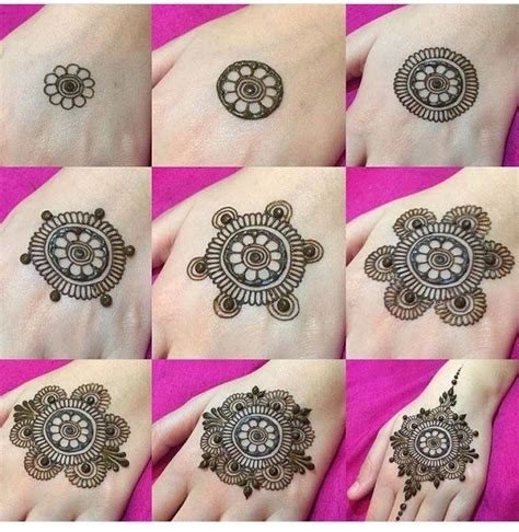 easy mehndi patterns for beginners