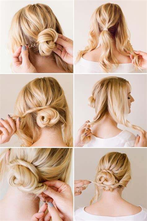 Stunning Easy Messy Bun For Short Hair Step By Step For Long Hair
