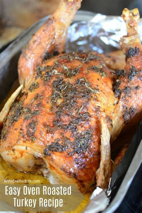 Easy Oven Roasted Turkey