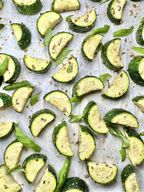 Easy Oven Roasted Zucchini