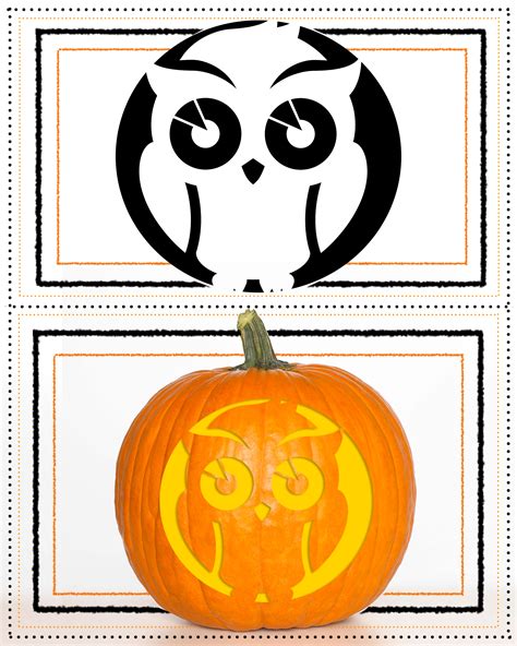 Easy Owl Jack O Lantern Patterns