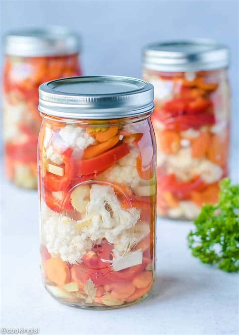 Easy Pickled Vegetables Recipe