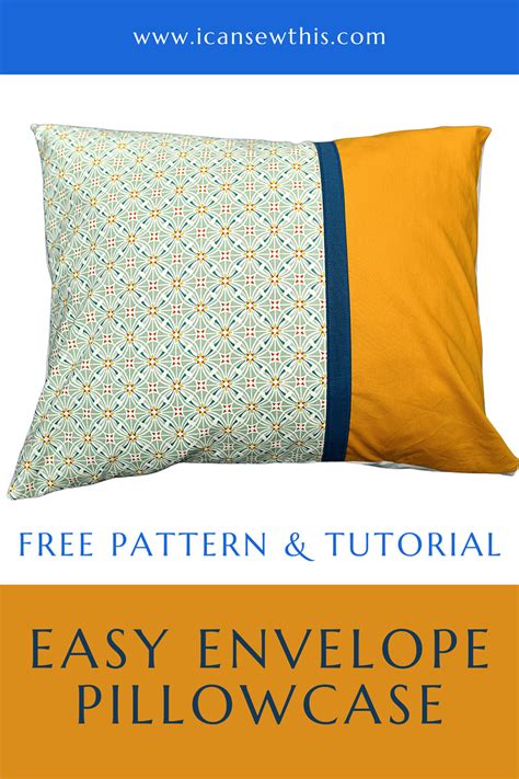 Easy Pillowcase Pattern To Printable