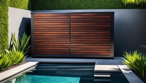 Easy Pool Equipment Enclosure