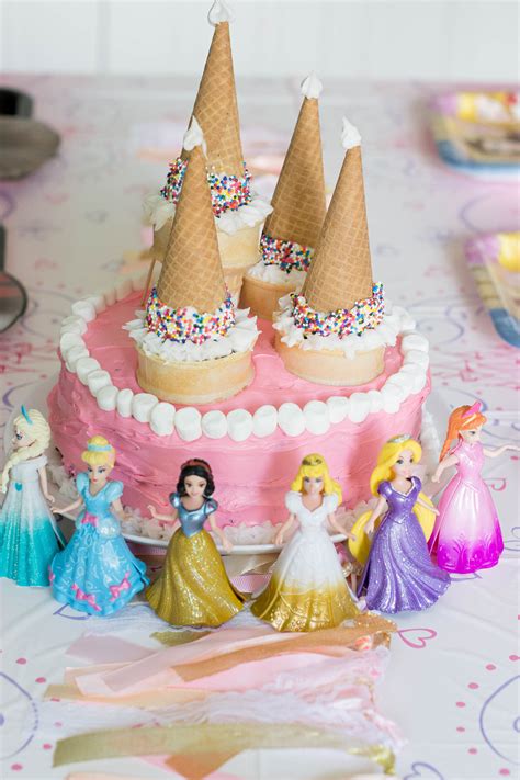 Easy Princess Cake Decorating Ideas