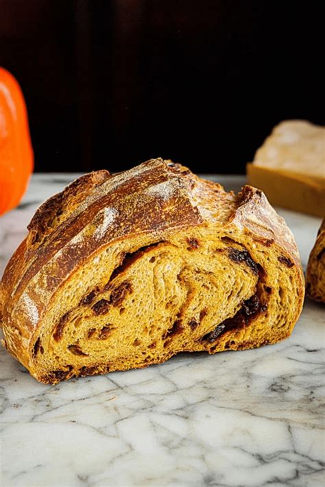 Easy Pumpkin Sourdough Bread