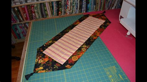 Easy Quilted Table Runner Video
