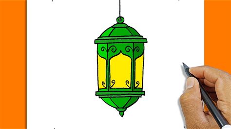 Free Ramadan Lantern Drawing Template Printable ⋆ بالعربي نتعلم