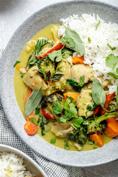 Vegetarian Thai Green Curry Recipe With GlutenFree Options