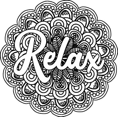 Coloring Pages Relaxing Coloring Pages For Kids Pdf Printable Easy Free