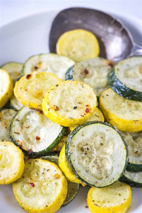 Easy Roasted Zucchini And Squash