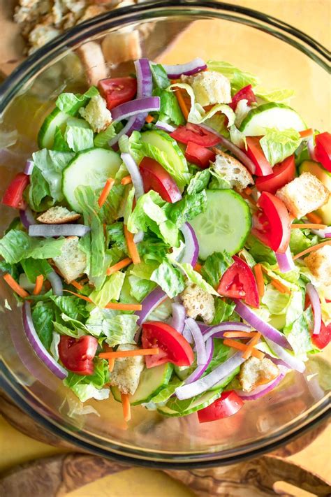 Quick Basic Chopped Salad Easy Salad Recipe with Lots of Flavor