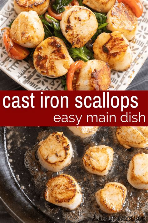 Easy Scallops Cast Iron