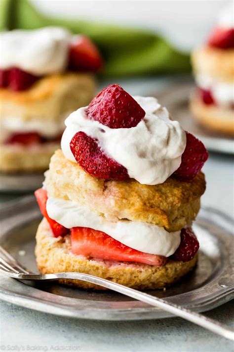 easy shortcake recipe for strawberries