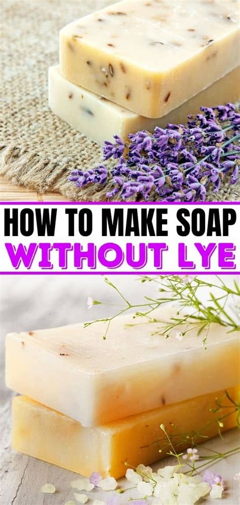 Easy Soap Making Recipes Without Lye
