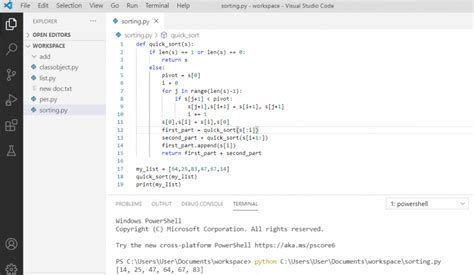 easy sorting algorithm python