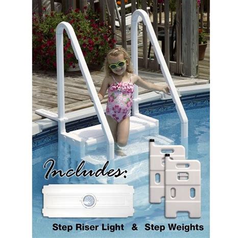 easy step pool weight system