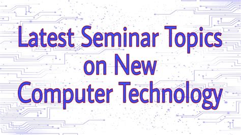 easy technical seminar topics for cse