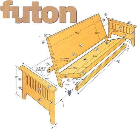 Easy To Build Futon Frame