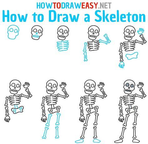 Simple Skeleton Drawing at GetDrawings Free download