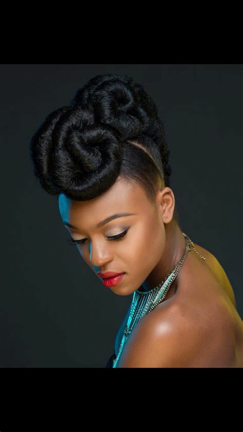  79 Gorgeous Easy Updo Hairstyles For Black Hair Hairstyles Inspiration