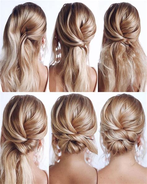 This Easy Updo To Do At Home For Bridesmaids