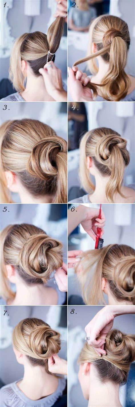 This Easy Updo Tutorials For Long Hair For Bridesmaids