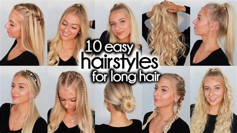 The Easy Updos For Long Hair Youtube For Short Hair