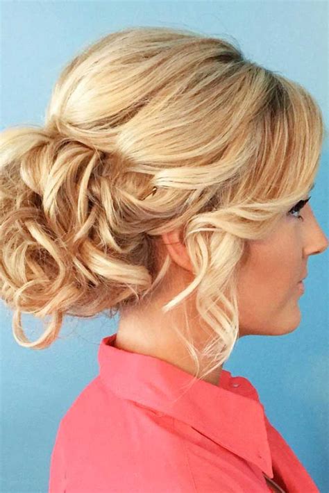 Unique Easy Updos For Medium Curly Hair For Short Hair