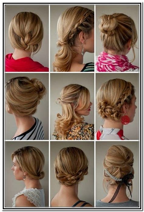 Unique Easy Updos For Medium Length Hair I Can Do Myself For New Style