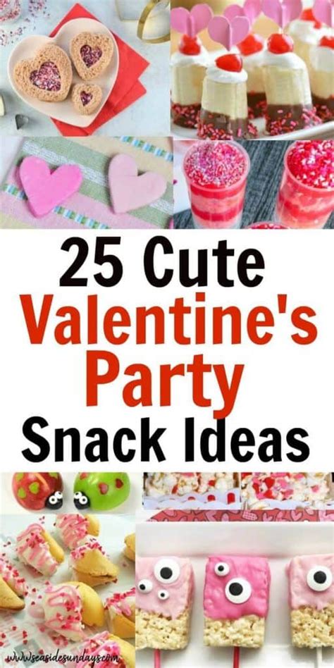 easy valentine's day snacks for school