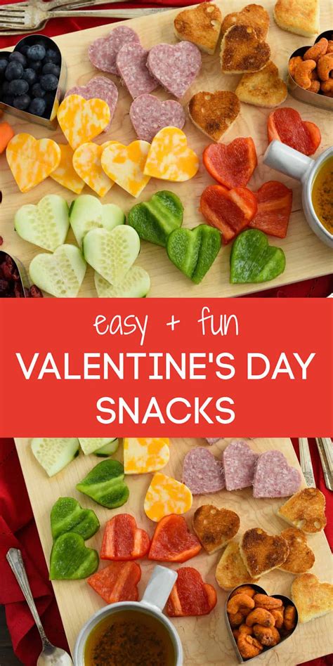 easy valentine snack ideas