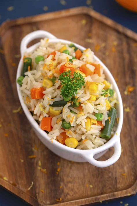 Easy Vegetable Rice Pilaf