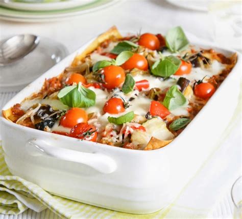 easy vegetarian lasagne recipe bbc