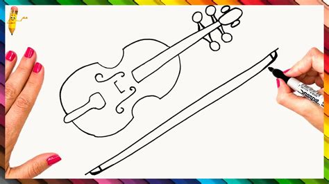 Easy Violin Sketch