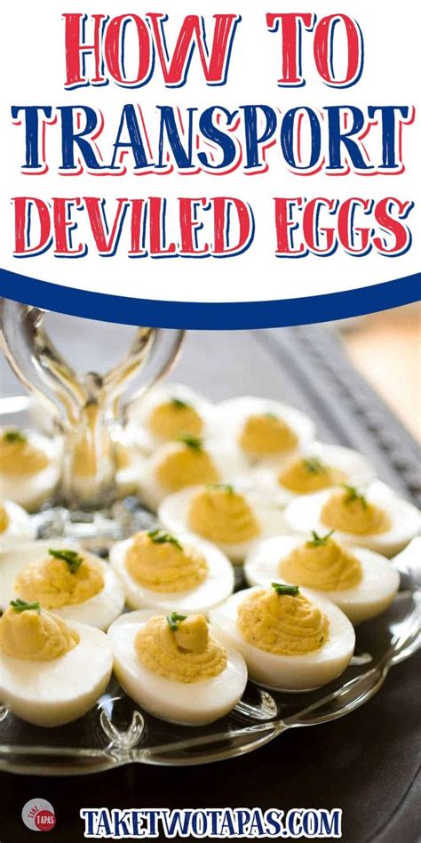 Easy Way To Transport Deviled Eggs