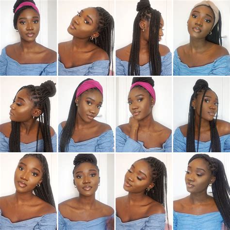 The Easy Ways To Style Your Braids Trend This Years